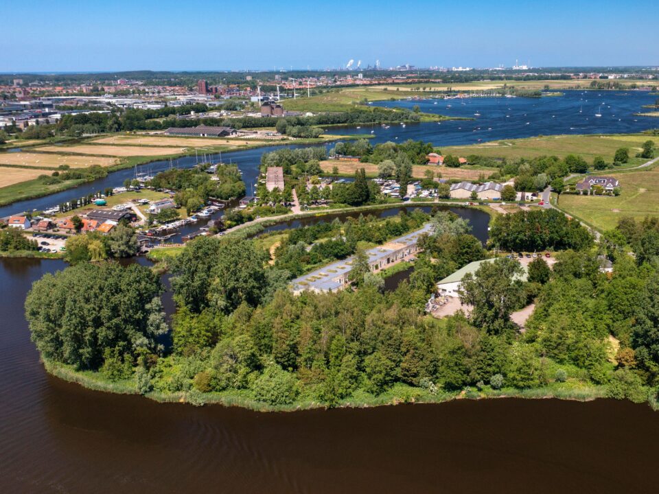 The Netherlands, Haarlem. Fort bij Penningsveer.Amsterdam Defence Line, UNESCO World Heritage Site. The Fort near Penningsveer was built between 1895